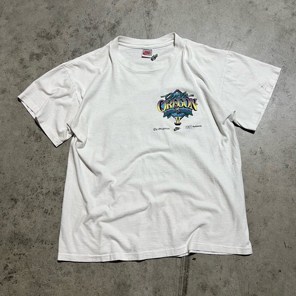 Vintage 90’s Oregon Nike Running Tee